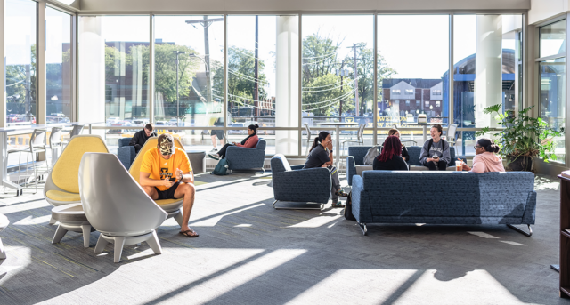St. Benilde atrium interior