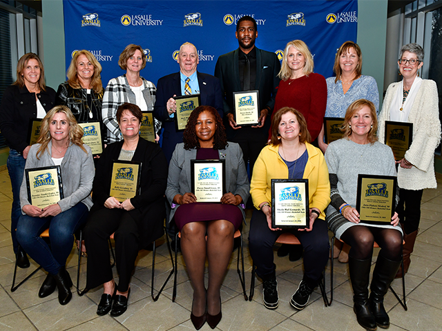 Image of the Hall of Athletes induction