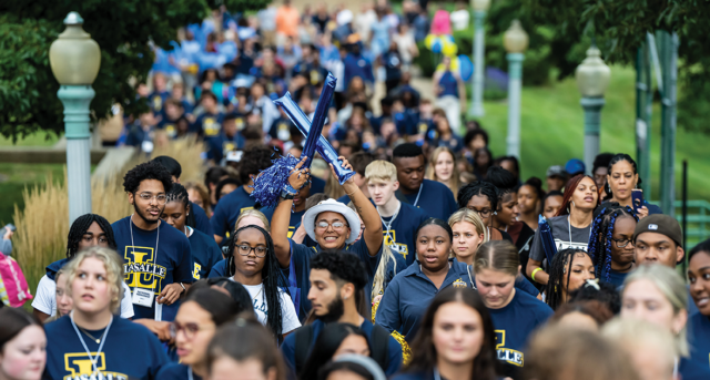 Students made themselves at home during Move-In Weekend, beginning Aug. 24, 2023. Over 800 students settled into the University’s residence halls.