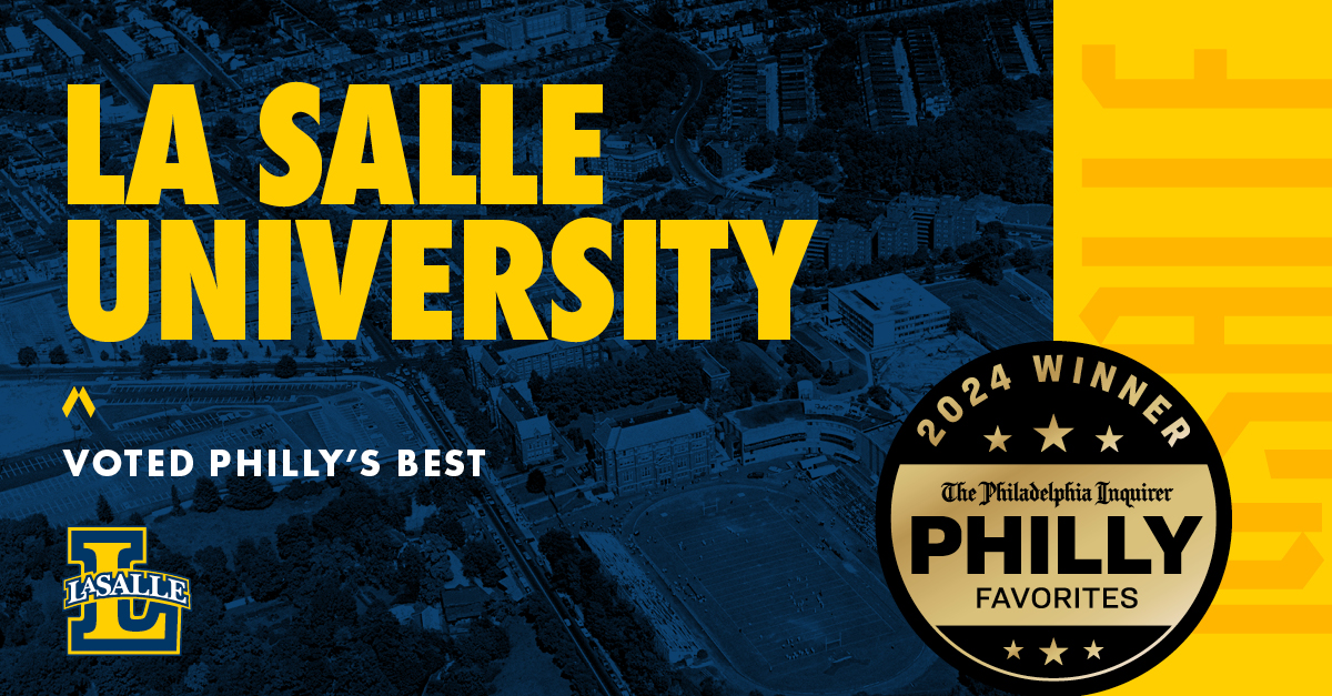 La Salle University takes the gold in the colleges and universities category of The Philadelphia Inquirer Philly Favorites competition.