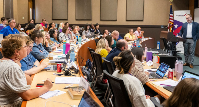 "Together, Founding Forward and LaSalle recognize the important role all teachers play as civic educators of the next generations.” - Founding Forward President John Meko, '90, MBA '96