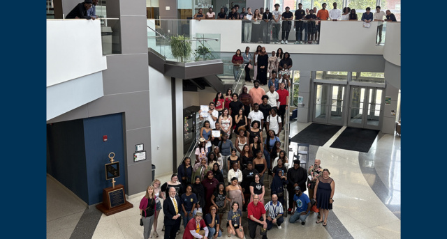 The incoming Explorers who took part in La Salle's Academic Discovery Program (ADP) Summer Bridge.