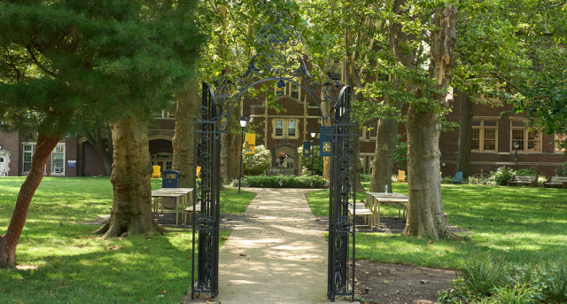 Hansen Quad on La Salle's campus