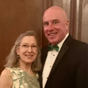 Pat and his wife Alicia