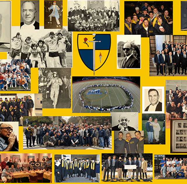 Sigma Phi Lambda, La Salle's first fraternity, is celebrating it's 90th anniversary during Homecoming Weekend