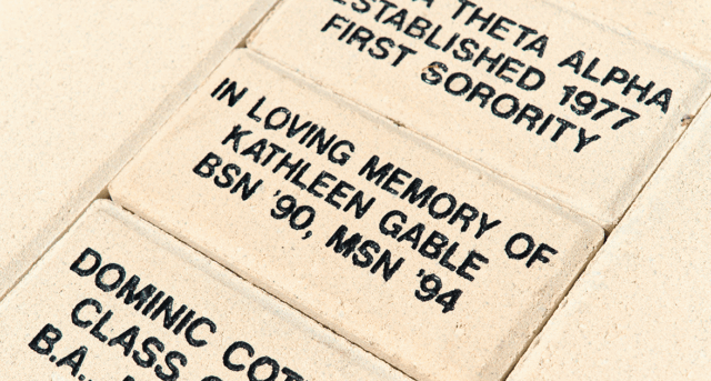 memorial bricks