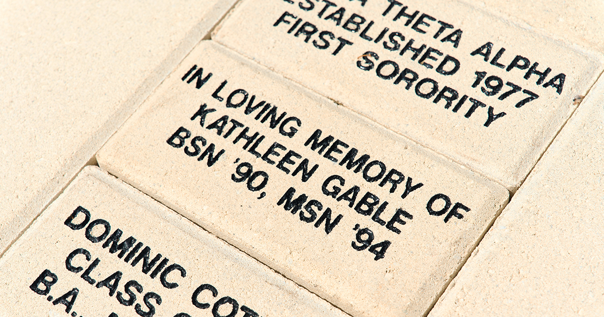 memorial bricks