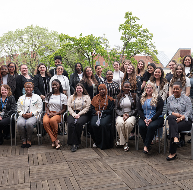 The 2024 Tri Alpha Induction Ceremony.