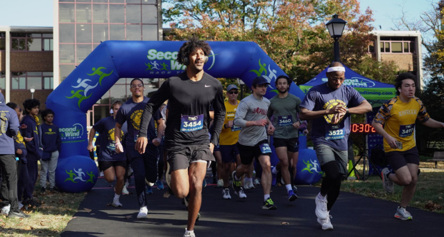 The start line 2025 Sig Phive K race.