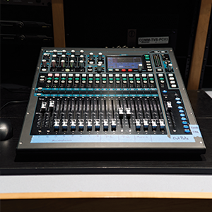 16-channel digital audio mixer
