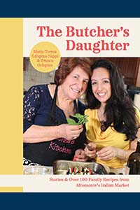 The cookbook Nappi wrote with her mother.