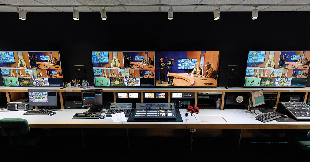 The La Salle TV studio