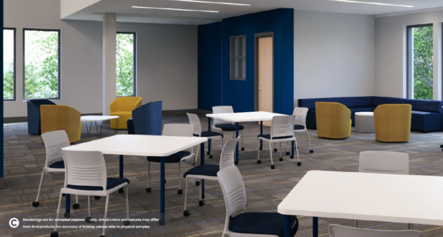 Rendering of the Student Success Center