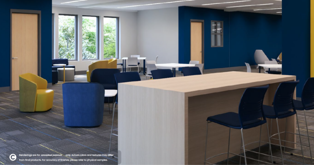 Rendering of the Student Success Center