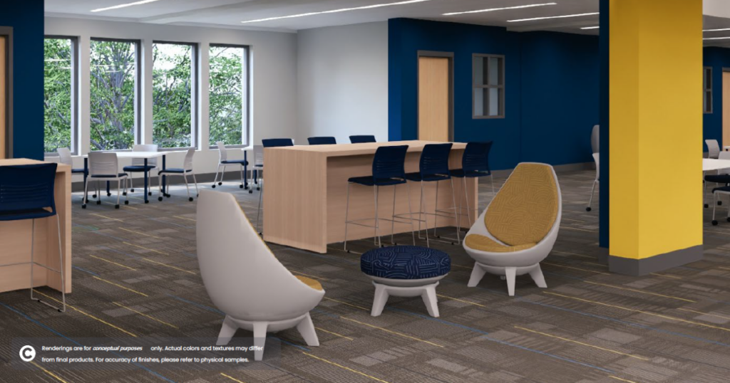 Rendering of the Student Success Center
