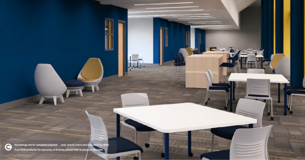 Rendering of the Student Success Center