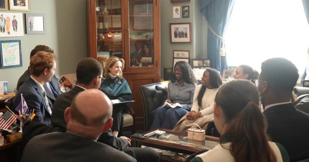 La Salle University students on a travel study trip to Washington, D.C.