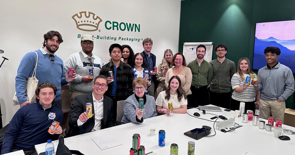 La Salle University students on a study abroad trip to France and Germany.