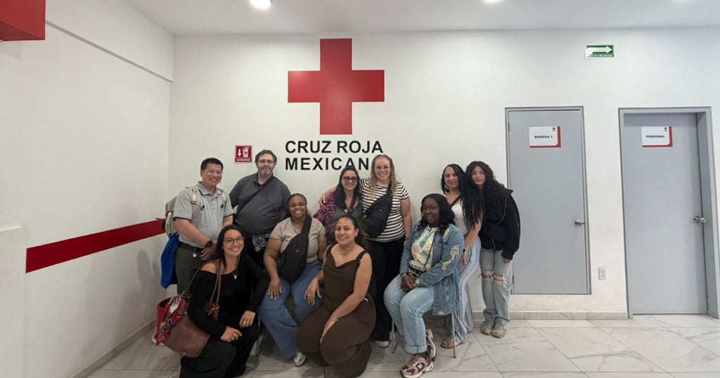 La Salle University students on a study abroad trip to Mexico City, Mexico.