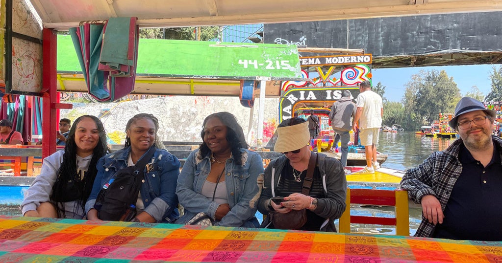 La Salle University students on a study abroad trip to Mexico City, Mexico.