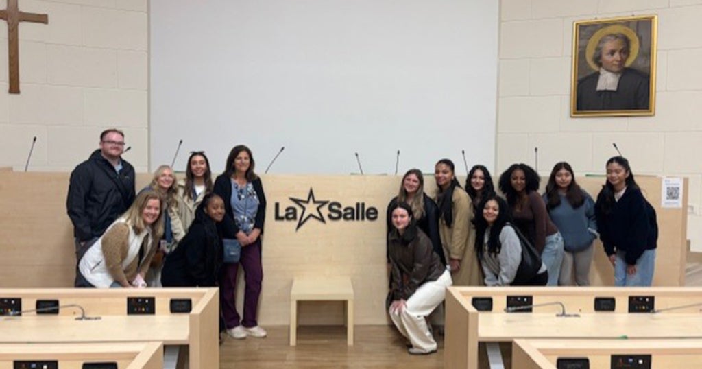 La Salle University students on a study abroad trip to Rome, Italy.