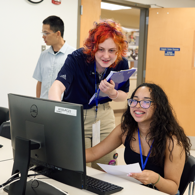 Image of students at Orientation