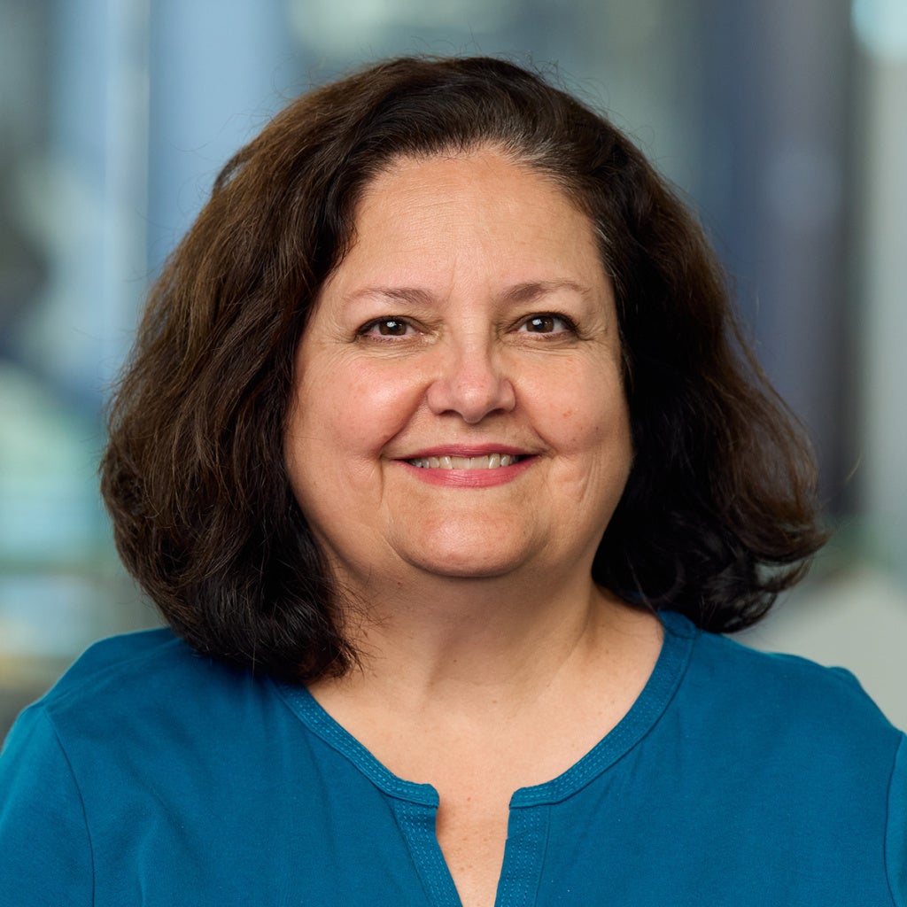 Jeannine Uribe, Ph.D., RN, associate professor of nursing, director of the DNP program, and accessions director of Museum of Nursing History, Inc. in residence at La Salle SONHS.