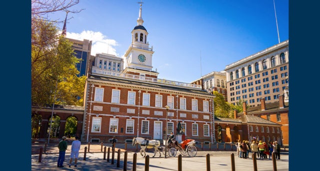 Independence Hall courtesy of the PHLCVB