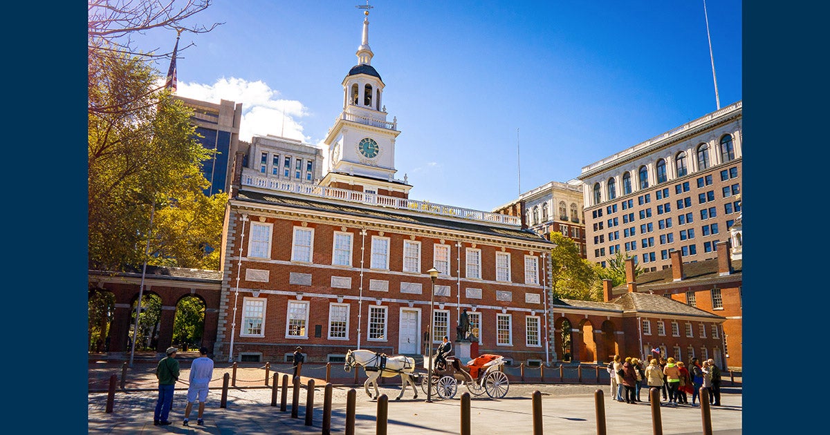 Independence Hall courtesy of the PHLCVB