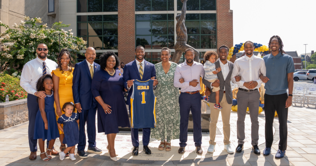Jarett Gerald and his family