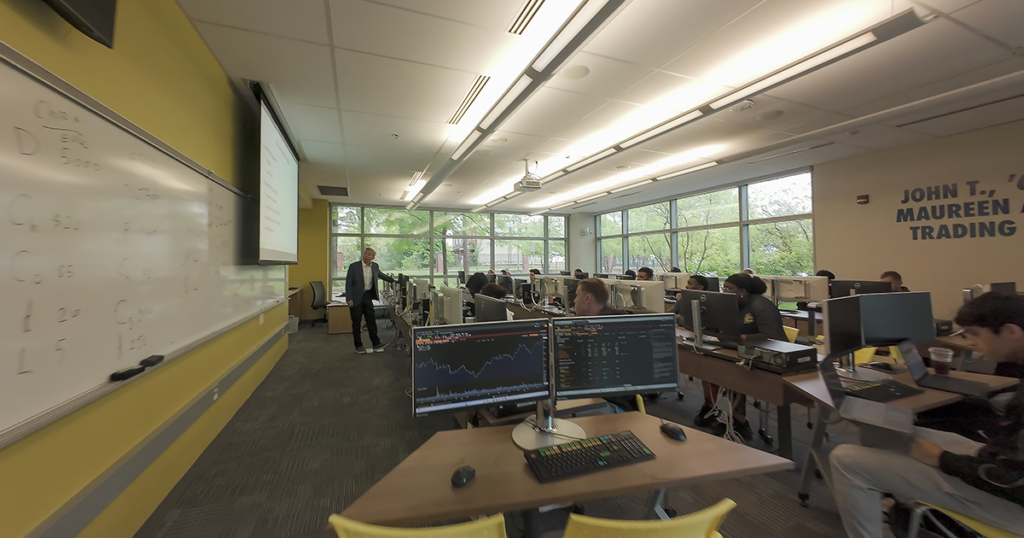 John T., ‘66, and Maureen A. Fries Trading Room