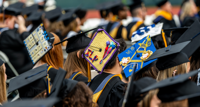Image of grad caps