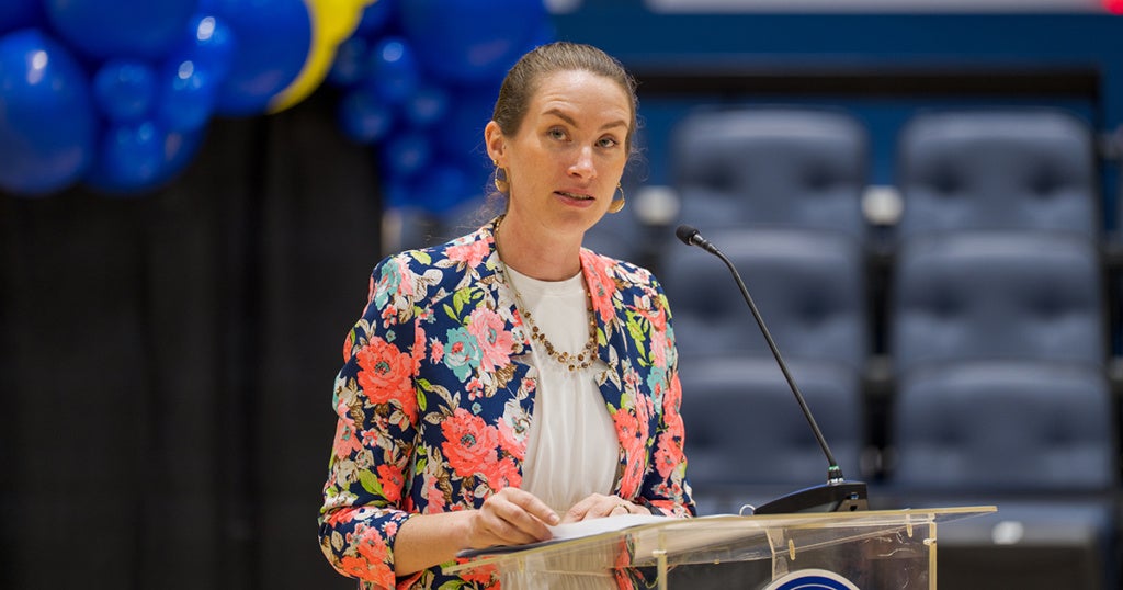 Hayley J. Boyle, '12, chief programs officer at the World Affairs Council of Philadelphia.